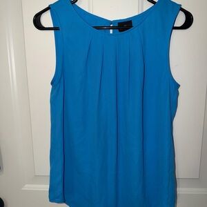 Worthington Vibrant Blue Sleeveless Blouse